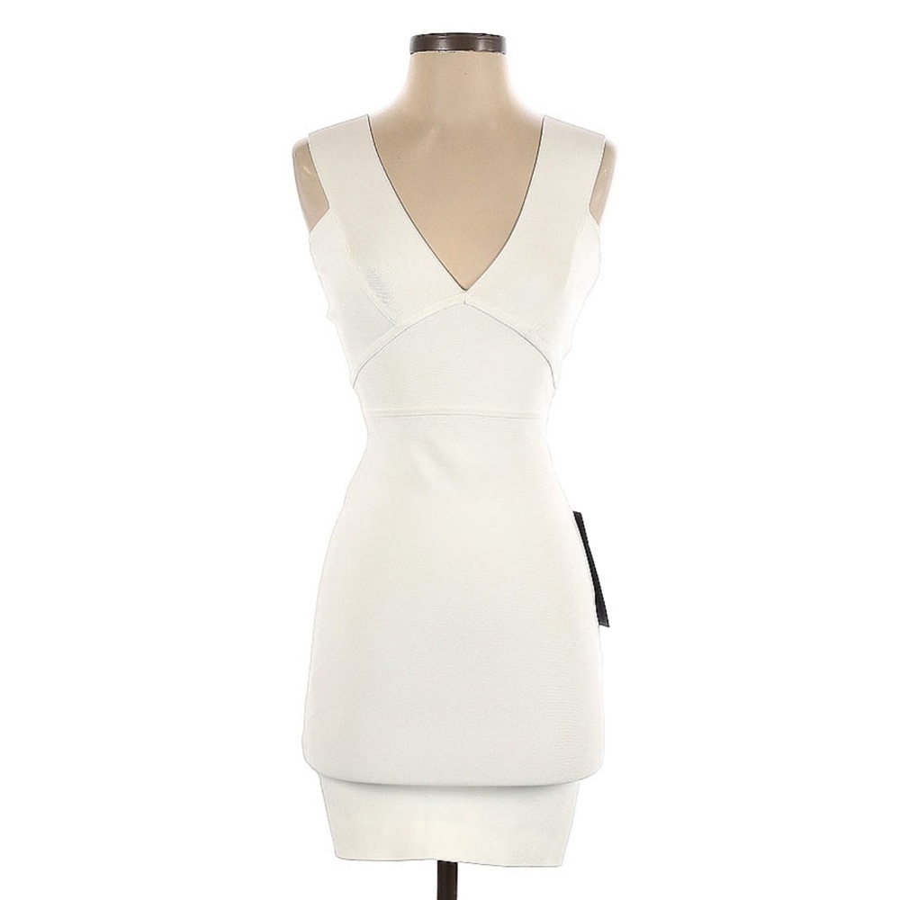 bcbgmaxazria dress new white